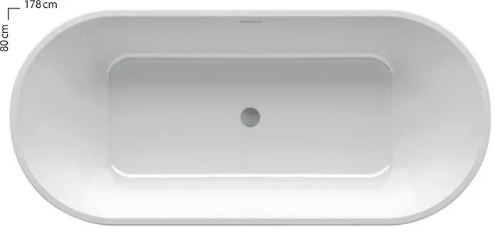 Акриловая ванна Ravak SOLO 178х80 см