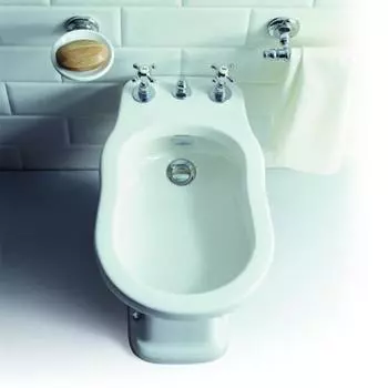 Биде напольное Simas Londra, белое