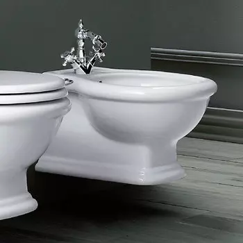 Биде подвесное Simas Lante, белое