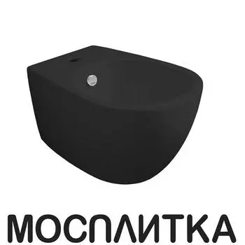 Биде подвесное Simas Vignoni, черное матовое