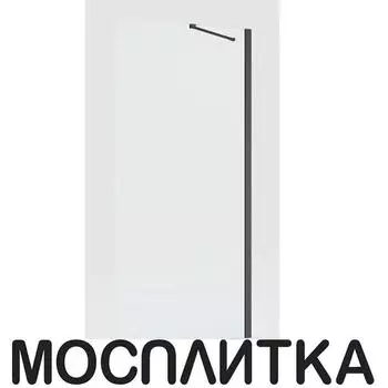 Боковая панель Roca Capital 90X195 см M4409016M, прозрачное стекло, черный