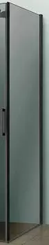 Боковая панель Vincea Como 90 см черный, стекло прозрачное, VSG-1C900CLB
