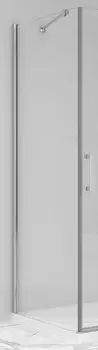 Боковая панель Vincea Orta 90 см хром, стекло прозрачное, VSG-1O900CL