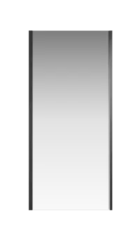 Боковая перегородка Creto Astra 80х195 см 121-SP-800-C-B-6 профиль черный, стекло прозрачное