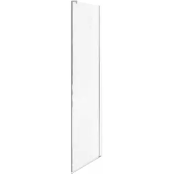 Боковая перегородка Creto Nota 90х200 см 122-SP-900-C-B-6 профиль черный, стекло прозрачное