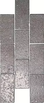 Бордюр Эльсинор темный мозаичный 14,7х34,5