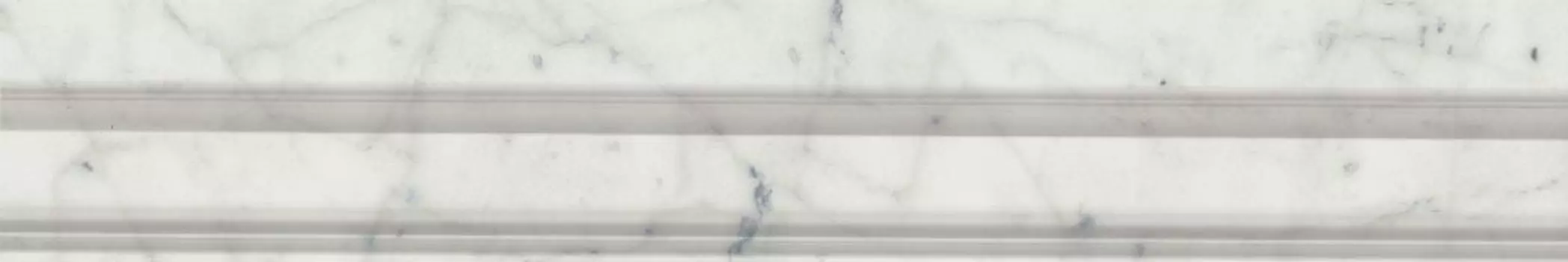 Бордюр Шарм Экстра Каррара Лондон 5х30 пат.