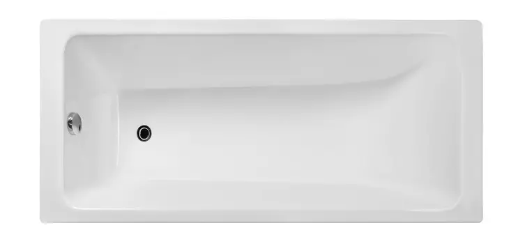 Чугунная ванна Wotte 150х70 см Line 1500x700 белая