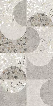 Декор Beton-Terrazzo Геометрический Лаппато Ректификат 30х60