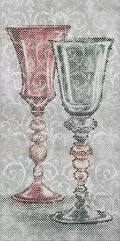 Декор Бокалы обрезной 120х240