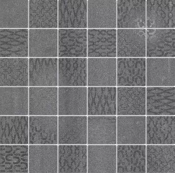 Декор Про Дабл антрацит мозаичный 30х30