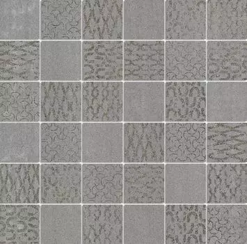 Декор Про Дабл серый темный мозаичный 30х30