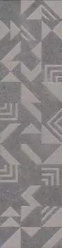 Декор Про Матрикс серый темный геометрия 15х60
