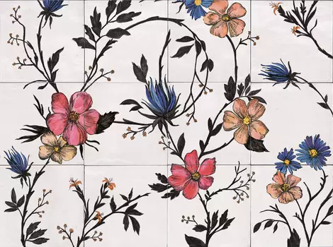 Декор Rice Decoro Garden Modulo A 45х60