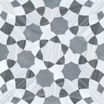 Декор Serpeggiante Геометрический холодная гамма 7ЛПР 60х60