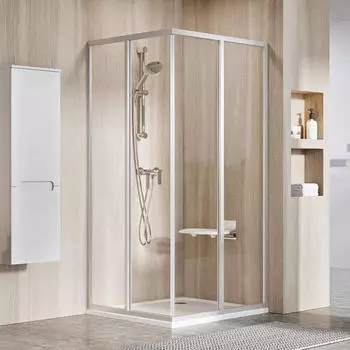 Душевая дверь Ravak Supernova SRV2-75 195 S сатин+Transparent 14V30UO2Z1