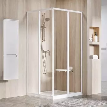 Душевая дверь Ravak SUPERNOVA SRV2-80 S+ прозрачное стекло