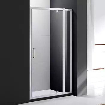 Душевая дверь Cezares MOLVENO-BA-11-100+ 30-C-Cr-IV 130 см стекло прозрачное