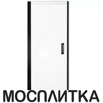 Душевая дверь Jacob Delafon Contra 80х200 см E22T81-BL профиль черный, стекло прозрачное