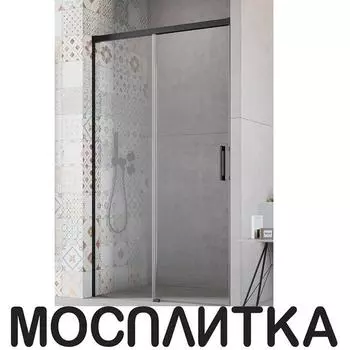 Душевая дверь Radaway Idea DWJ 100 см 387014-54-01L стекло прозрачное, профиль черный