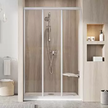 Душевая дверь Ravak Supernova ASDP3-100 198 сатин+Transparent 00VA0UR2Z1