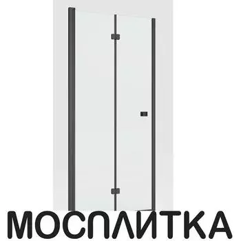 Душевая дверь Roca Capital 90Х195 см складная M4509016M, прозрачное стекло, черный