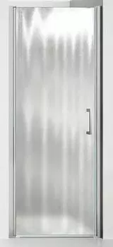 Душевая дверь Vincea Orta 80 см хром, стекло шиншилла, левая, VDP-1O800CH-L