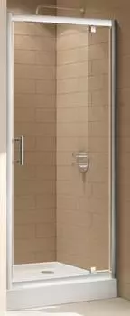 Душевая дверь в нишу Cezares Eco BA-1-80-C-Cr стекло прозрачное