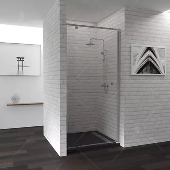 Душевая дверь в нишу RGW Passage PA-02 (1130-1300)х1850 стекло чистое