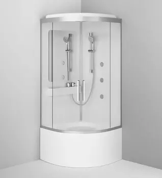 Душевая кабина Am.Pm Like W80C-019A-090MTA 90х90 см стекло прозрачное