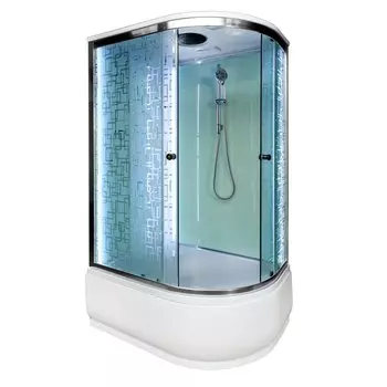 Душевая кабина Deto ЕМ4512 L LED с гидромассажем