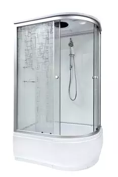 Душевая кабина Deto ЕМ4512 L с электрикой