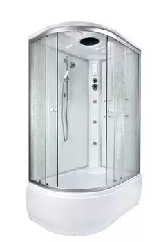 Душевая кабина Deto ЕМ4512 R LED с гидромассажем