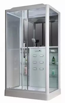 Душевая кабина Loranto Selak CS 127 L 90x120x215 см белая