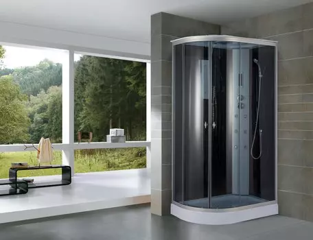 Душевая кабина Niagara Classic NG-3513-14R 120x80x215 правая с гидромассажем стекло тонированное