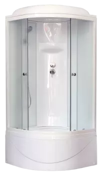 Душевая кабина Royal Bath 100BK6-WC белое/матовое