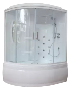 Душевая кабина Royal Bath 140ALP-T прозрачное правая