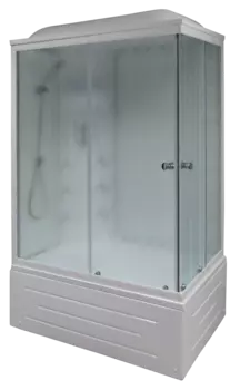 Душевая кабина Royal Bath 8100BP3-WCбелое/матовое левая