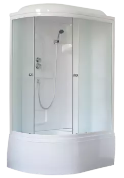 Душевая кабина Royal Bath 8120BK1-M матовое правая