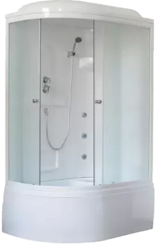 Душевая кабина Royal Bath 8120BK2-M матовое правая