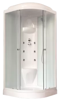 Душевая кабина Royal Bath 90HK7-WC белое/матовое