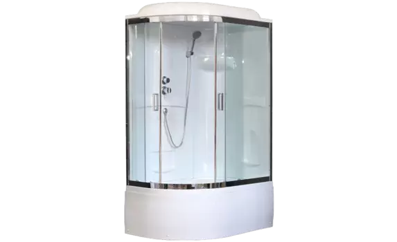 Душевая кабина Royal Bath RB8120BK1-T-CH-R 120x80 см правая