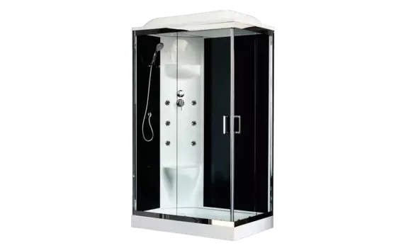 Душевая кабина Royal Bath RB8120HP7-BT-CH-R 120x80 см правая