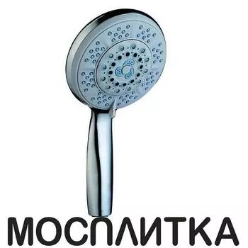 Душевая лейка D&amp;K DC1101101 5 режимов, d 10,6 см., светло-серый / хром