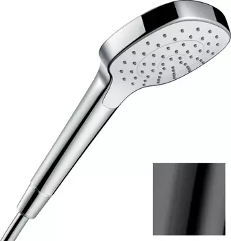 Душевая лейка Hansgrohe Croma Select E 1jet 26814340, шлифованный черный хром