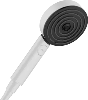 Душевая лейка Hansgrohe Pulsify Select 105 3jet Activation EcoSmart 24101700, матовая белая