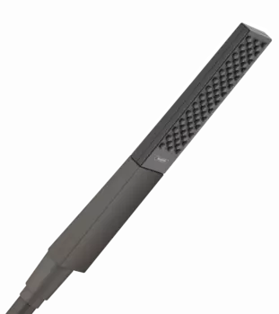 Душевая лейка Hansgrohe Rainfinity 100 1jet Esm 26867340, шлифованный черный хром