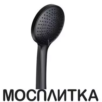 Душевая лейка Paffoni Ginevra ZDOC125NO, 3 режима, d 11 см., черный матовый