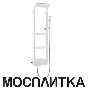 Душевая панель Black&amp;White Времена года W1210 1 режим, снежный белый