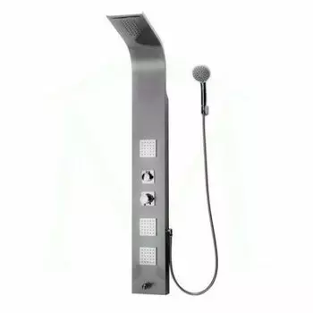 Душевая панель Excellent Actima More ARAC.ML9304T, с возможностью установки в угол